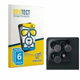 BROTECT Screenprotector 6 Stuks voor Motorola Razr Fold (ALLEEN Camera Lens) Beschermglas Transparant