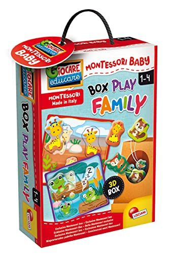 Liscianigiochi Lisciani Giochi - Montessori babybox Puppies, 92727