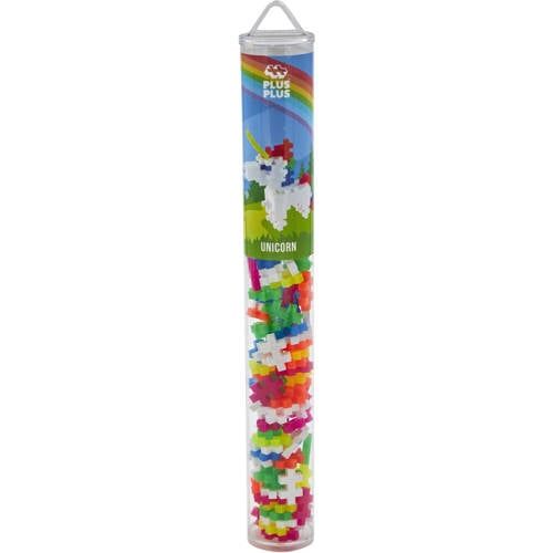 Plus-Plus 4109 Mini Basic Buis Eenhoorn: 100 Stuks, Meerkleuren