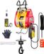 VEVOR 2-in-1 Draagbare Elektrische Takel 1100LBS Bekabelde/Draadloze Afstandsbediening