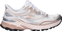 Skechers STAMINA SPORT Dames Instappers - Zilver / Wit / Roze