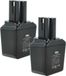 Bosch Vhbw - 2x Batterie Compatible Avec Bosch Série Gbm 1º Géneration Outil Électrique (2100 mAh, NiMH, 12 V)
