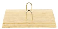 LECAS houten sokkel 14,5 x 20 cm voor bureaublok, Ephemeride, kalender