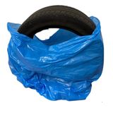 BAKOKI Set van 10 bandentassen, beschermhoezen, wielhoezen, scheurvaste en stabiele bandenopslag, bandentassen tot 20 inch, bandenzakken, set van 10 stuks
