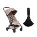 Joolz Buggy Aer2 x Wildride Carrier Sandy Taupe