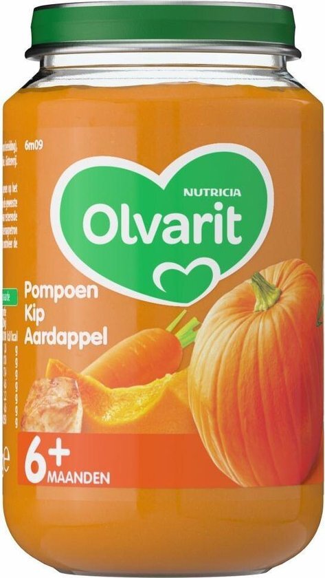 Olvarit 6m09 Pompoen Kip Aardappel