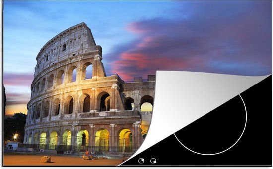 KitchenYeah® Inductie beschermer 77x51 cm - Colosseum - Inductiebeschermer