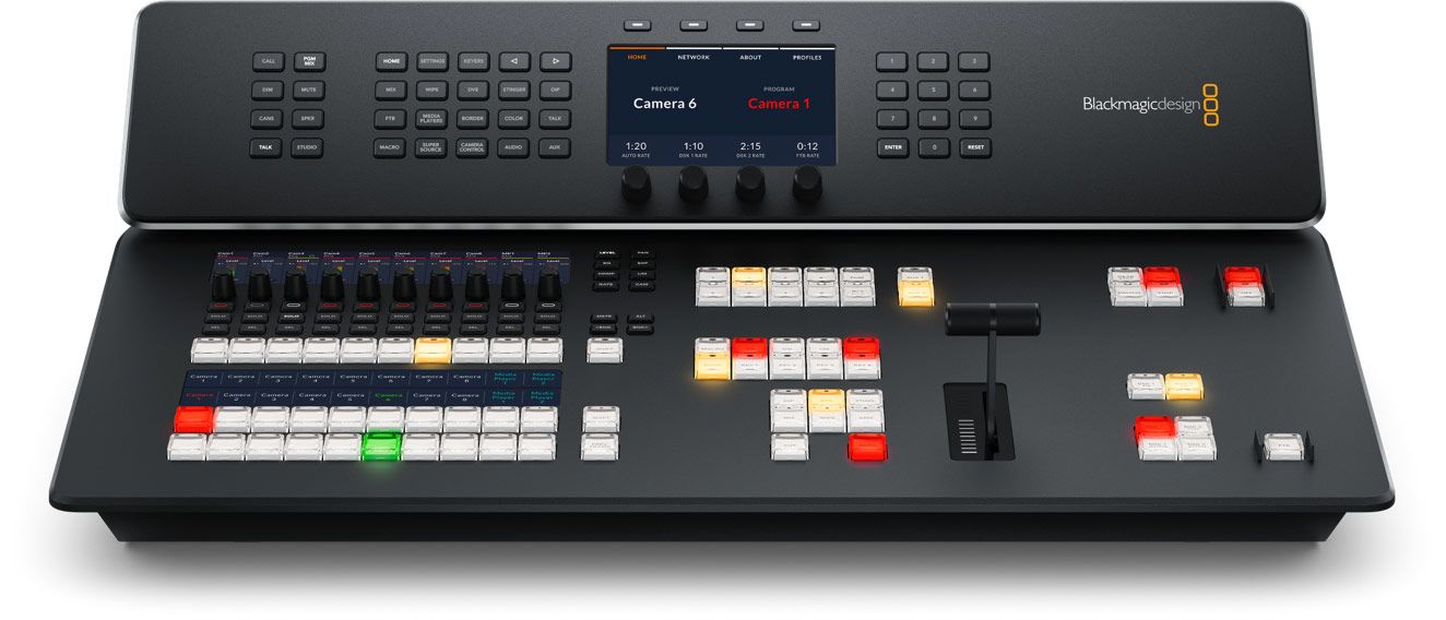 Blackmagic Design ATEM Television Studio HD8 - Video Switcher - Black