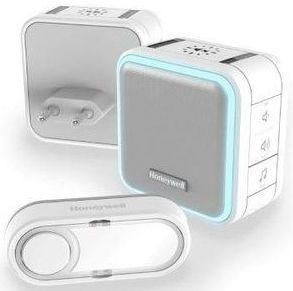 Honeywell DC515SHGP2 - Draadloze Deurbel - Wit/Zilver