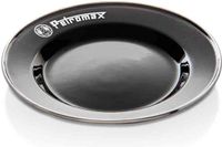 Petromax emaille bord zwart 26 cm - set van 2