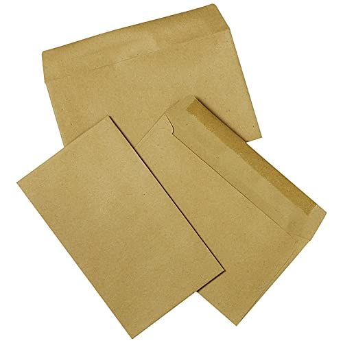 Q-Connect Envelopes - 89x152mm - Gummed - Manilla - Pack of 1000