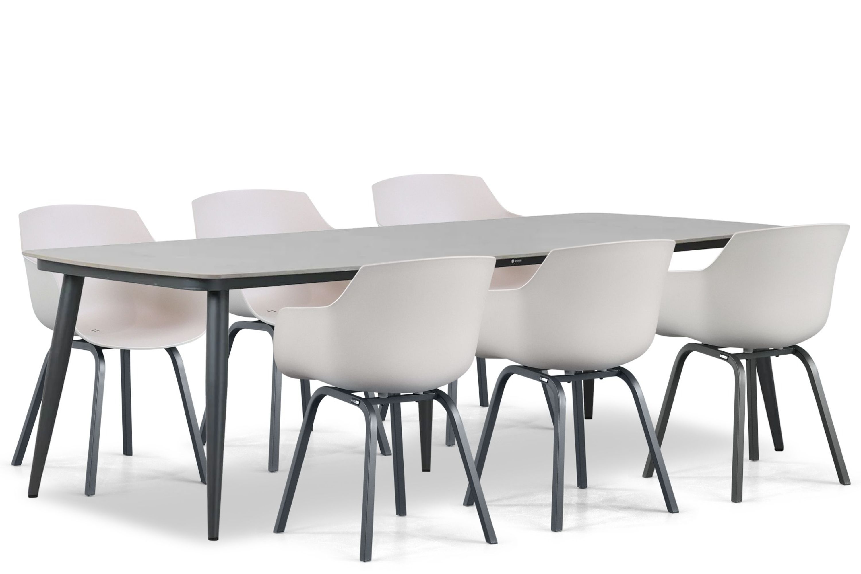 Lifestyle Garden Furniture Lifestyle Salina/Vienna 240 cm dining tuinset 7-delig
