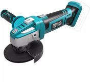 DEDRA Accu-haakse slijper 18V Ø125mm, 9500 RPM/min, in doos geleverd zonder accu en lader, ergonomisch lichtgewicht 1,8 kg, 3 montageposities, veiligheidsschakelaar