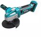 DEDRA Accu-haakse slijper 18V Ø125mm, 9500 RPM/min, in doos geleverd zonder accu en lader, ergonomisch lichtgewicht 1,8 kg, 3 montageposities, veiligheidsschakelaar