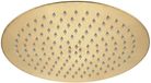 Rea Ronde Douchekop Js-p014bg 30cm Brush Gold