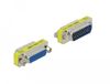 Delock 65111 D-Sub 26-polig Stecker auf Buchse Port Saver, Silber