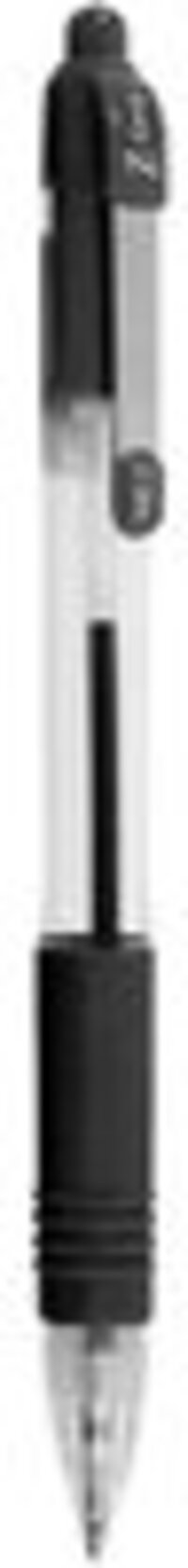 Zebra Z-Grip Smooth Retractable Ballpoint Pen - Black - 1.0mm - 1pc
