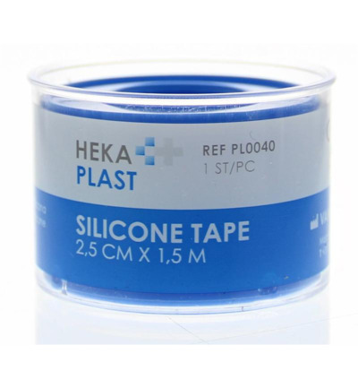 Hekaplast Silicone tape ring 1.5mx2.5cm 1ST