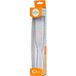 Vitry Cartel Brosse à Cheveux Cristal So Chic (Large) Orange | 1 pièce