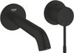 GROHE Essence M-Size Tweegats Wastafelmengkraan – Wandmontage – AquaGuide – 183 mm – Matte Black