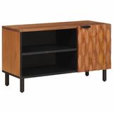 vidaXL TV Kast met opslag Acacia Bruine Afwerking 80 x 33 x 46 cm