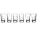 COOK CONCEPT, KA0388, Helder glazen borrelglaasjes, modern en elegant ontwerp, perfect voor cocktails, bieren en sappen, ideale capaciteit, makkelijk schoon te maken, 6 stuks, 60ml, transparant