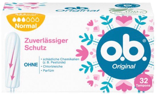 O.B. Tampons Normal 32 stuks