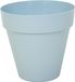 Mega Collections Plantenpot / bloempot - kunststof - lichtblauw - binnen/buiten - D34 x H33 cm