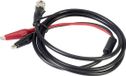 TRU COMPONENTS 16-0315 BNC-meetsnoer 1,20 m noir, rouge