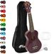 TIGER UKE7-PP Sopraan Ukulele Paars met Gigbag