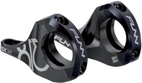 Funn RSX Regulable 31.8 Mm Fiets Stuurpen Zwart, Zilver 45-50 mm / 20º