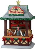 Lemax - 'Gluhwein Booth' - Tafelstuk
