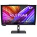 ASUS ProArt PA32UCXR 32" 4K UHD Monitor - Mini LED, HDR1400, IPS, USB-C, HDMI, DisplayPort
