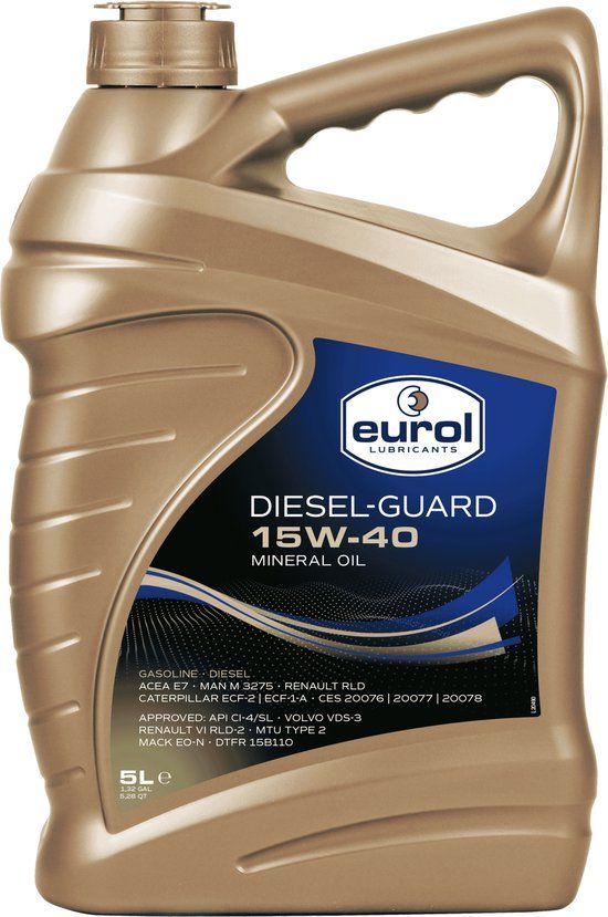 Eurol Diesel-Guard 15W-40 - 5L