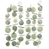 Boltze Home guirlande capiz fine 180cm groen