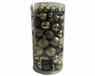 Keamingk Kaemingk Kerstballenset | Polystyreenmix | Lichtgroen | 3-delig combinatieset | 100 stuks