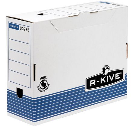 Fellowes Tijdschriftenhouder - Wit, Blauw - 0026501