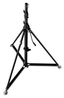Manfrotto 387XU Super Wind-Up Stand - Black - 80kg Capacity