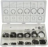 Indoor GEKO Circlip assortiment - 18 maten - 300 stuks - 3-32 mm - Praktische opbergdoos