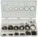 Indoor GEKO Circlip assortiment - 18 maten - 300 stuks - 3-32 mm - Praktische opbergdoos