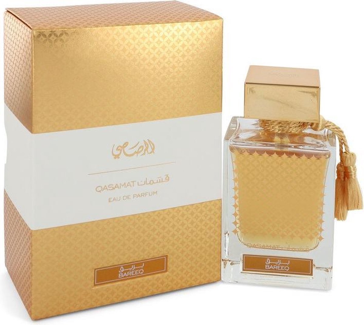 Rasasi Qasamat Bareeq by Eau De Parfum Spray (Unisex) 2.2 oz / 65 ml (Women) eau de parfum / 65 ml / unisex