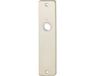 Algemeen Hoppe kortschild 378 F2 blind zwart metaal