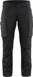 Blåkläder Dames Service werkbroek Stretch 7159-1845 - Vrouwen - Zwart - 42