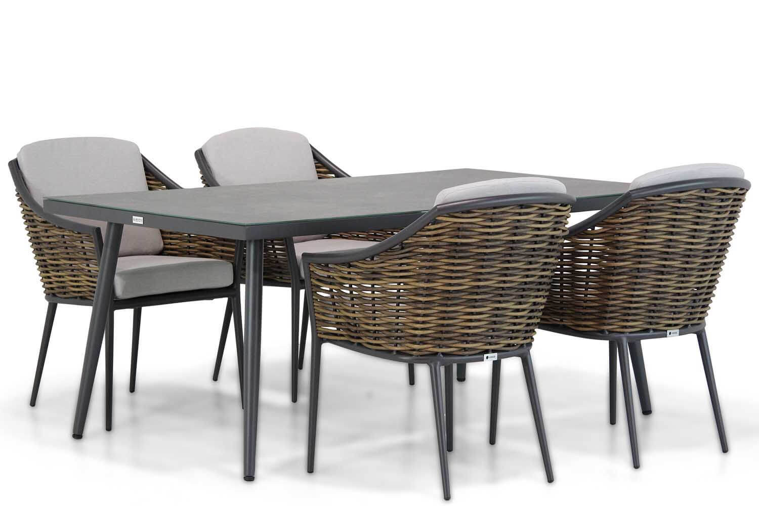 Coco Olivine/Sophia 180 cm dining tuinset 5-delig