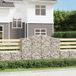 Maison Exclusive - Set van 5 verzinkte stalen gaasbakken, afmetingen 200x50x140/160 cm