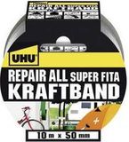 UHU Textieltape UHU Repair Zilver (l x b) 10 m x 50 mm