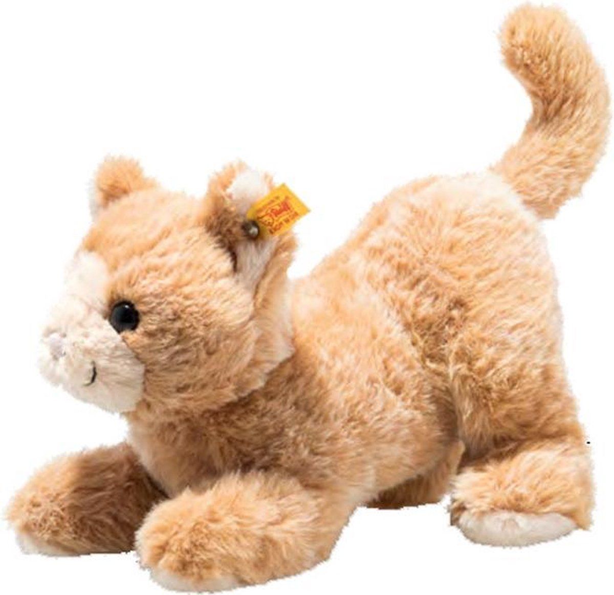 Steiff Soft Cuddly Friends Cassie kat roodachtig blond, 26 cm