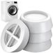 PARENCE.- Set van 4 anti-vibratie pads voor wasmachine en vaatwasser