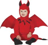 Duivelskostuum Fiestas Guirca Duivel Kostuum | Snoezig Duiveltje Baby Kostuum | 1 - 2 jaar | Halloween | Verkleedkleding
