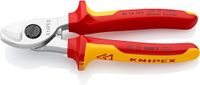 KNIPEX Kabelschaar verchroomd geïsoleerd, 95 16 165